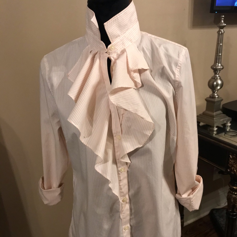 Light pink striped shirt